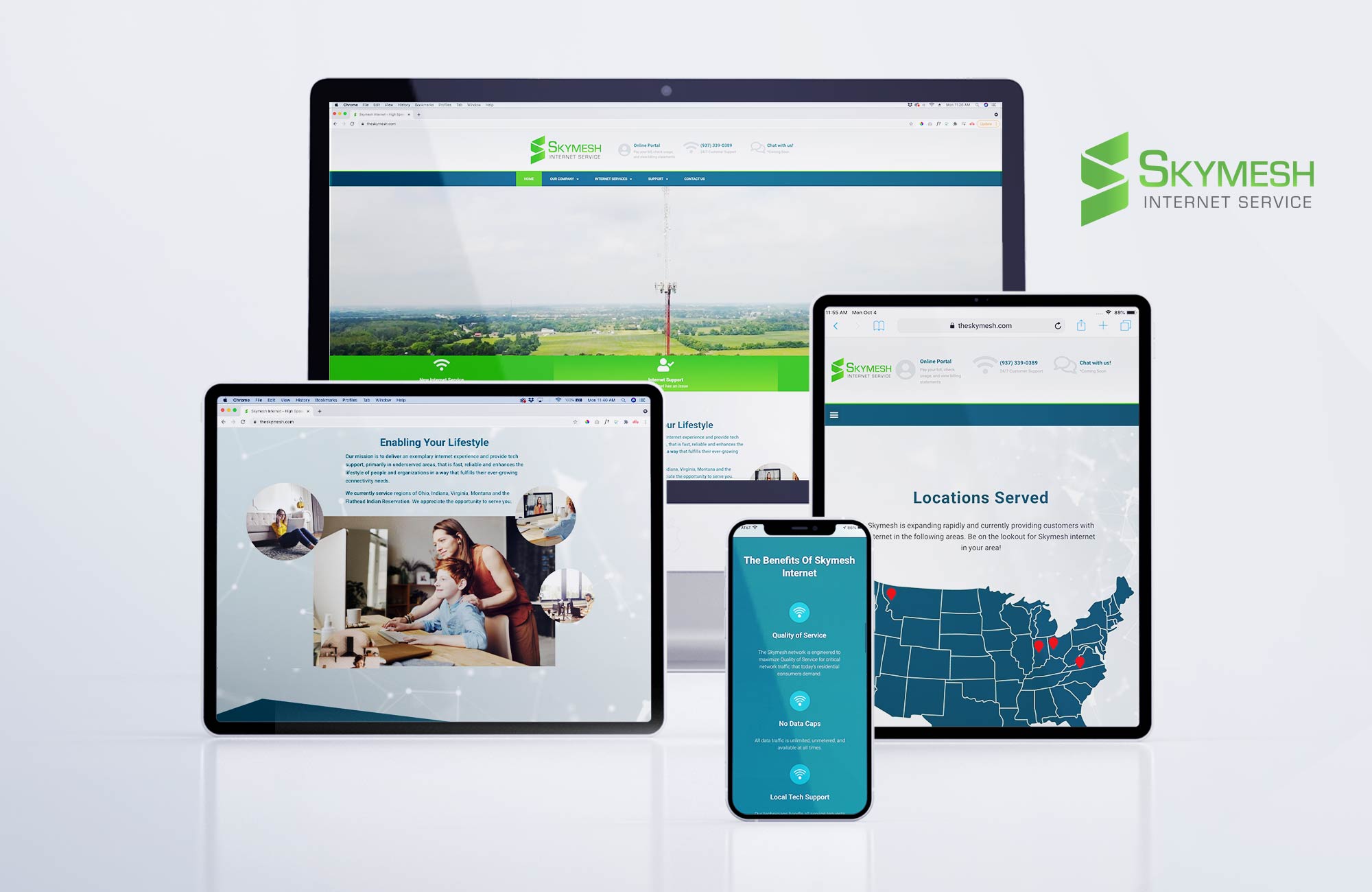 Showcase Website Design by 1922 Creative, LLC